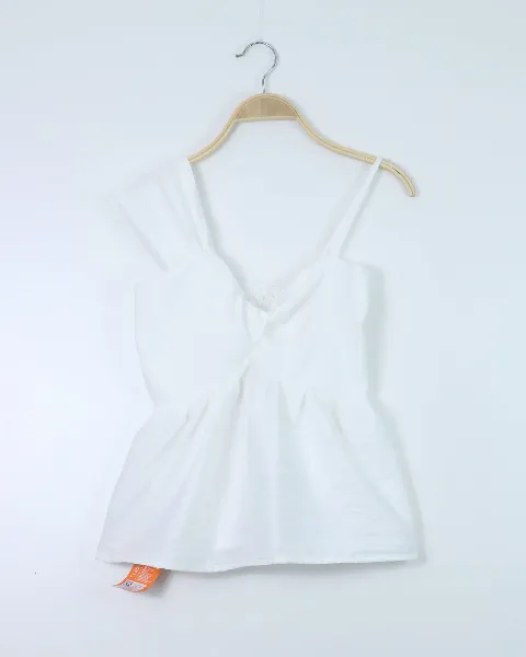 Áo kiểu nữ 2 dây 778 xanh H19.2026.1